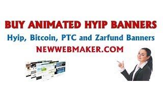 Buy Animated Banners for Hyip Investment Website