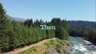 Then and Now   Hospital Corner on the Coquihalla River