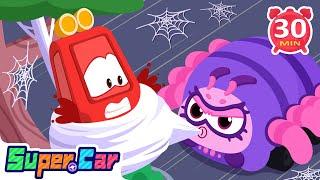 Rescue Car Cartoons | The Worm Car | Songs For Kids | Kids Cartoons & Videos | Super Cars