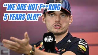 Max Verstappen ANGRY RESPONSE to the FIA after got told to not swear