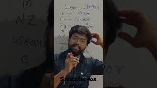 शानदार trick || currency  dollar || country and currency #shorts #ssc #gk