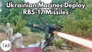 Ukrainian Marines Deploy RBS-17 Missiles