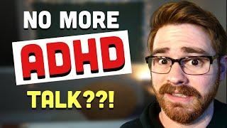 Why I QUIT Talking About ADHD As A Christian On Youtube!