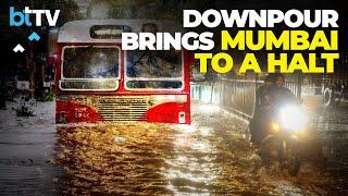 Mumbai Drenched: Rains Flood Roads, Schools Closed, IMD Issues Fresh Warning