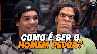 Como é ser o homem pedra?