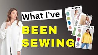 What I've Been Sewing | Plans