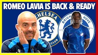 Lavia is BACK! Maresca Press Conference | Chelsea vs Brighton | Premier League Matchweek 6