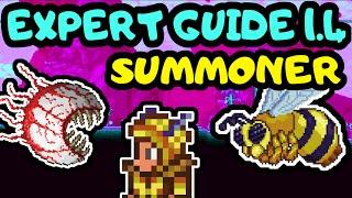 TERRARIA SUMMONER PROGRESSION GUIDE 3! TERRARIA 1.4 EXPERT BEE QUEEN GUIDE EYE OF CTHULHU GUIDE