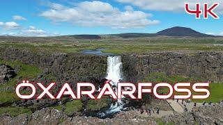 Öxarárfoss, Iceland: Nature's masterpiece in 4k 60fps UHD