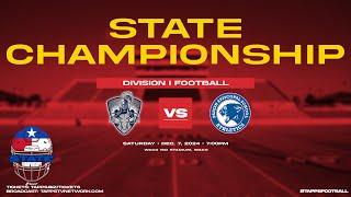 TAPPS Eleven Man Football DI State Championship Highlights