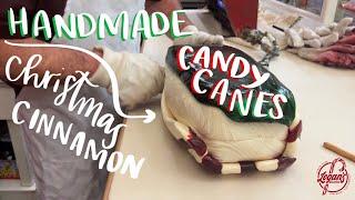 Handmade Christmas Candy Canes Trust the Process // Logan's Candies