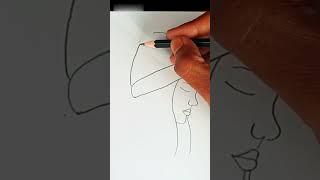 Realistic Drawing, How to shade with a pencil, Easy colored pencil drawing technique, Pencil Sketch.