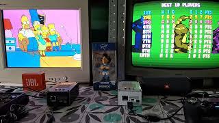 Teenage Mutant Ninja Turtles & The Simpsons KONAMI ARCADE on 2 MiSTerFPGA quick test! (Attract Mode)