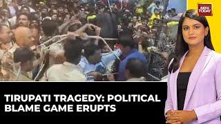 Tirupati Stampede: YSRCP Demands CM's Resignation, TDP Defends Swift Action