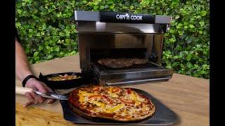 Capt'n Cook, World's 1st Double Decker Portable Pizza Oven & Salamander Grill