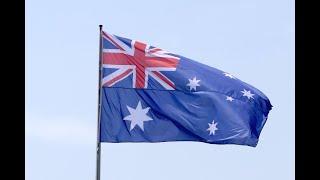 National anthem of Australia on July 10th, 2023 in the Federal Chancellery