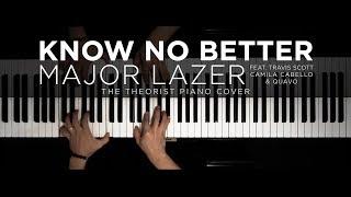 Major Lazer - Know No Better ft. Travis Scott, Camila Cabello & Quavo | The Theorist Piano Cover