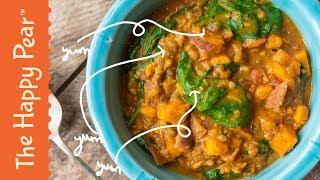 EASY VEGAN SWEET POTATO AND COCONUT CURRY RECIPE