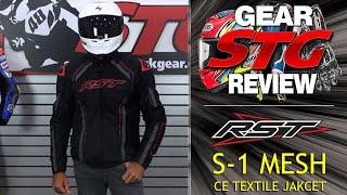 RST S1 Mesh CE Textile Jacket Review | Sportbike Track Gear