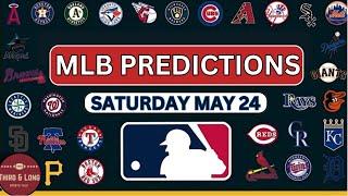 MLB Game Picks *Best Bets* for Saturday 5/24