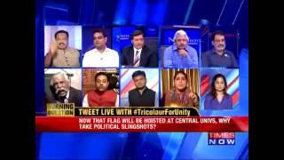 Retired General G D Bakshi Cries During Newshour Debate