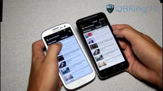 Samsung Galaxy S III vs. HTC EVO 4G LTE - Part 1