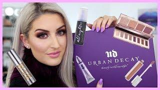 TESTING OUT URBAN DECAY MAKEUP | HANNAH SCHRODER