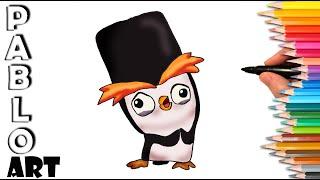 How to Draw Fuzzy Penguin from Zooba | Learn to Draw  step by step