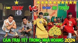 Cắm Trại TẾT 1 Sao vs 10 Sao Trong Nhà Hoang Đà Lạt | Cắm Trại Nhà Hoang 300k vs 30 Triệu