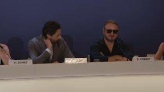 Director Brady Corbet gets emotional at ‘The Brutalist’ press conference