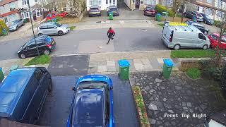 DPD Delivery Driver Bad Driving CCTV 2022 Hit & Run Crash