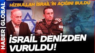 İsrail'in Zaafı Keşfedildi Fatura Ağır Oldu! İsrail Denizden Saldırıya Açık Mı?