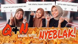 JAWABIN SEMUA PERTANYAAN KALIAN SAMBIL MAKAN SEBLAK JELETET MURNI | Q&A BARENG BESTIE