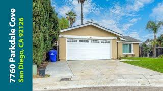 7760 Parkdale Cove, San Diego, CA 92126 - San Diego Home for Sale