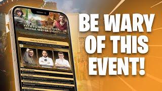 Be WARY of The Path To Imperial City Event w/ $10,000 in Prizes For Players! | Age of Empires Mobile