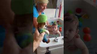 Baby Mario and Baby Luigi go to The Baby Spa!  #shorts #supermario #marioandluigi #marioplush