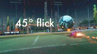 как делать 45° flick  на клавиатуре | Rocket League