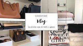 Organizzazione armadio: ecco come ho organizzato il mio! | Vlog | 16 maggio 2020