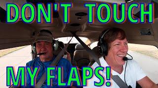 Dan Gryder KEEP YOUR HANDS OFF MY FLAPS! | AQP-DMMS G1000 / PIC Inflight Discussion