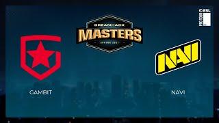 Gambit vs NaVi | Highlights | DreamHack Masters Spring 2021