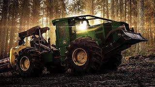 John Deere 748L Skidder Ride Along