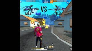 EVO AK47 MAX VS 4LVL #shorts#freefire