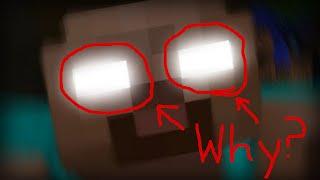 Minecraft: Why Herobrine has White eyes (Machinima)