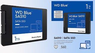 WD Blue SA510 SATA SSD Internal Storage 1TB