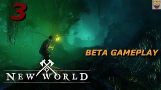 Let's Play NEW WORLD - Closed Beta - Part 3 - Joining a Faction - Gameplay Walkthrough