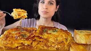 LASAGNA | ASMR | MUKBANG | EATING SOUNDS