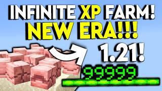 BEST 1.21 XP FARM Minecraft Tutorial - 70 Levels In 30 Seconds!