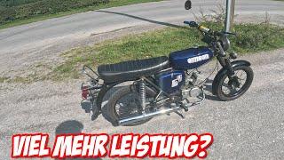 Was bringt der AOA2 Tuning Auspuff an der Simson | LT 60 Reso | Hartriders