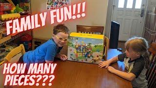 HOW TO AND REVIEW OF THE BURGKIDZ 272PCS LARGE BUILDING BLOCKS