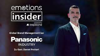 Global Brand Management bei Panasonic | emotions insider Podcast powered by StepStone